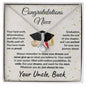 Niece Graduation Personalized Gift from Uncle Pendant Necklace