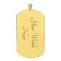 To My Son Congratulations 2023 Graduate Dog Tag Necklace