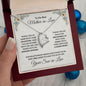 To My Mother-in-law Gift from Son-in-law Forever Love Heart Pendant Necklace