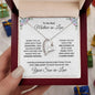 Mother-in-law Gift from Son-in-law Forever Love Heart Pendant Necklace