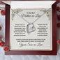 To My Mother-in-law Gift from Son-in-law Forever Love Heart Pendant Necklace