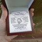 To My Bonus Mom - You Stepped into My Life - Forever Love Necklace