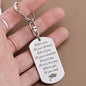 Graduation Gift - Before You All Your Dreams - Engraved Keychain