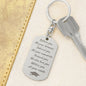 Gift for Graduate - Before You All Your Dreams - Engraved Keychain