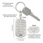 Gift for Graduate - Before You All Your Dreams - Engraved Keychain