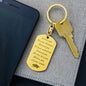 Gift for Graduate - Before You All Your Dreams - Engraved Keychain