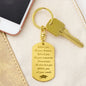 Gift for Graduate - Before You All Your Dreams - Engraved Keychain