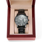 To My Father in Law from Son in Law Engraved Wrist Watch