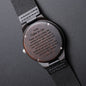 To My Father in Law Engraved Wooden Wristwatch