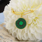 Let's Get Lucked Up St. Patrick's Day Engraved Circle Bangle Bracelet