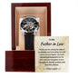 To My Father in Law from Daughter in Law - Openwork Watch