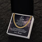 To My Son - I Am the Storm - Cuban Chain Link Necklace