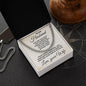 To My Husband - The Love That Fills My Heart - Cuban Link Necklace