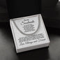 To My Soulmate I Found My Love Cuban Chain Link Necklace with Message Card and Gift Box
