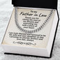 Father in Law Gift from Daughter in Law - Cuban Link Necklace