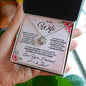 To My Wife - I Can't Live Without You - Love Knot Necklace