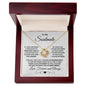 To My Soulmate - One Wish - Love Knot Necklace with Heartfelt Message