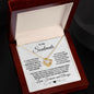To My Soulmate - One Wish - Love Knot Necklace with Heartfelt Message