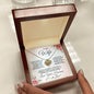 To My Wife - I Can't Live Without You - Love Knot Necklace