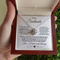 To My Soulmate - One Wish - Love Knot Necklace with Heartfelt Message