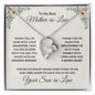 To My Mother-in-law Gift from Son-in-law Forever Love Heart Pendant Necklace