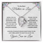Mother-in-law Gift from Son-in-law Forever Love Heart Pendant Necklace
