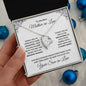 Mother-in-law Gift from Son-in-law Forever Love Heart Pendant Necklace