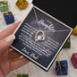 To My Daughter - I Believe in You Forever Love Necklace