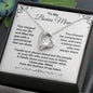 To My Bonus Mom - You Stepped into My Life - Forever Love Necklace