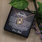 To My Daughter - I Believe in You Forever Love Necklace