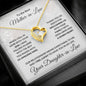 To my Amazing Mother-in-law from Daughter-in-law Forever Love Heart Pendant Necklace