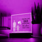 Gift for Dad You're the Dad Everyone Wishes They Had Acrylic Plaque