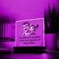 Gift for Dad The Smile of a Daughter is the Secret Purpose of Every Father Acrylic Plaque