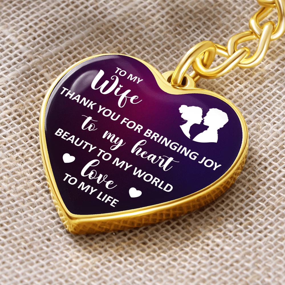 to my wife - thank you for bringing
