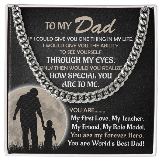 To My Dad You are my Forever Hero Gift from Son