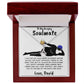 Gift for Soulmate - Not Your Knight in Shining Armor - Pendant Necklace