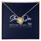 Dazzling Love Knot Necklace