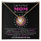 Mom-Proud Mom Dazzling Love Knot Necklace