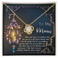 Mom-Your Love Is Like a Mystery Dazzling Love Knot Necklace