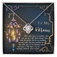 Mom-Your Love Is Like a Mystery Dazzling Love Knot Necklace