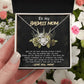 Mom-Straighten My Crown Dazzling Love Knot Necklace