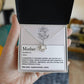 Mom-Superhero2 Dazzling Love Knot Necklace