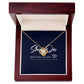 Dazzling Love Knot Necklace