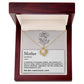 Mom-Superhero2 Dazzling Love Knot Necklace