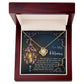 Mom-Your Love Is Like a Mystery Dazzling Love Knot Necklace