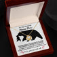 To My Amazing Mom Thanks for Not Telling Dad Dazzling Love Knot Necklace