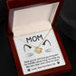 Gift for Cat Mom-When I'm Mean Dazzling Love Knot Necklace