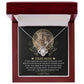 Mom-You are My Everything Dazzling Love Knot Necklace