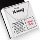 Dog Mom Funny Custom Paw Print Name and Photo Upload Necklace