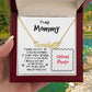 Dog Mom Funny Custom Paw Print Name and Photo Upload Necklace